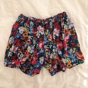 Alice and Olivia Floral Shorts